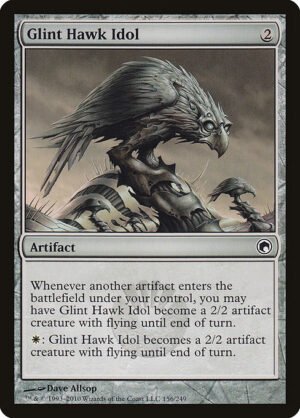 Glint Hawk Idol<br /><span class="collector-number">Collector No. 156</span>