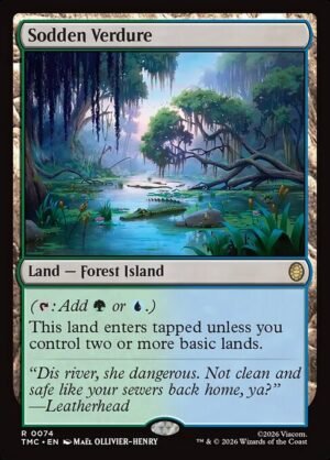 Sodden Verdure Surge - Foil<br /><span class="collector-number">Collector No. 74</span>