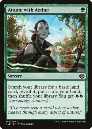 Attune with Aether<br /><span class="collector-number">Collector No. 145</span>