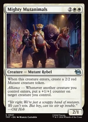 Mighty Mutanimals - Foil<br /><span class="collector-number">Collector No. 21</span>