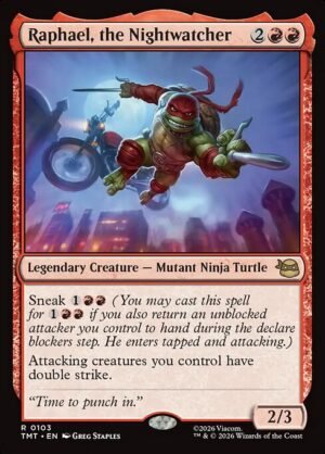 Raphael, the Nightwatcher - Foil<br /><span class="collector-number">Collector No. 103</span>