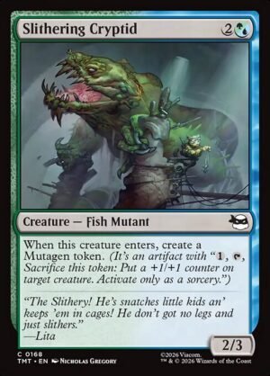 Slithering Cryptid - Foil<br /><span class="collector-number">Collector No. 168</span>