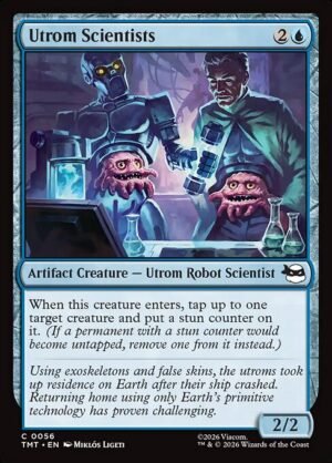 Utrom Scientists - Foil<br /><span class="collector-number">Collector No. 56</span>