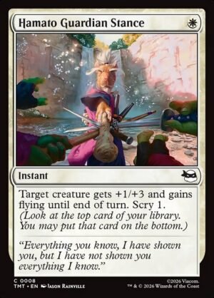 Hamato Guardian Stance - Foil<br /><span class="collector-number">Collector No. 8</span>