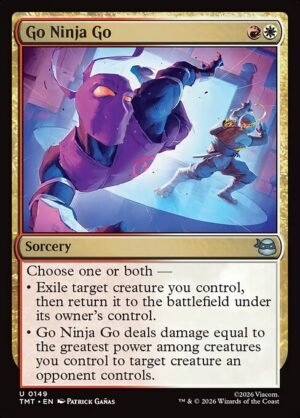 Go Ninja Go - Foil<br /><span class="collector-number">Collector No. 149</span>