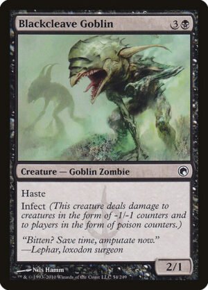 Blackcleave Goblin<br /><span class="collector-number">Collector No. 54</span>