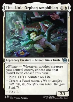 Lita, Little Orphan Amphibian - Foil<br /><span class="collector-number">Collector No. 19</span>