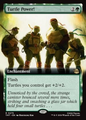 Turtle Power! - Foil<br /><span class="collector-number">Collector No. 275</span>