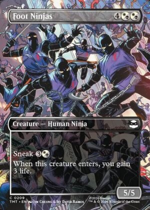 Foot Ninjas - Foil<br /><span class="collector-number">Collector No. 209</span>