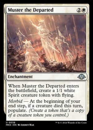 Muster the Departed<br /><span class="collector-number">Collector No. 36</span>